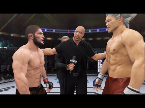Khabib vs. Ultra Goku - EA Sports UFC 4 - Eagle Fights ☝️🦅
