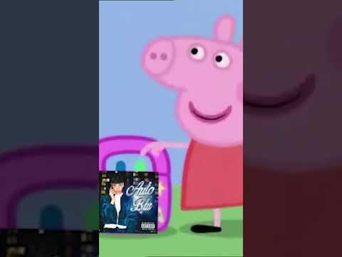 Peppa Pig canta auto blu!!#short