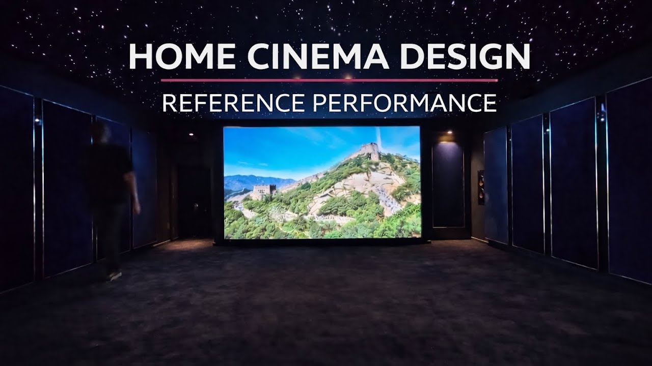 Home Cinema with Star Ceiling: Dolby Atmos Build