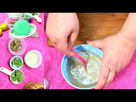 How To Get Rid Of Acne & Pimples With Homemade Herbal Soap Video