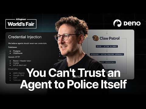 Security Firewall for Agents — Ryan Dahl, Deno