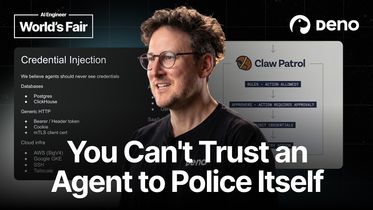 Security Firewall for Agents — Ryan Dahl, Deno