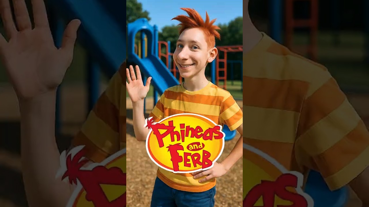 Phineas and Ferb Characters Brought to Real Life by AI 🔬🦆 #phineasandferb #perrytheplatypus #aiart