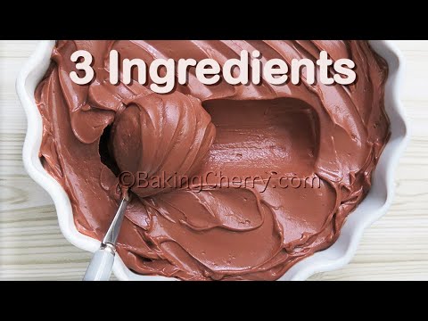 THE ULTIMATE CREAMY & SMOOTH CHOCOLATE FROSTING /...