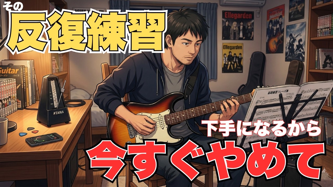 【東大研究】弾けた直後の「0.3秒」が鍵でした。脳科学が証明したギター上達の魔法
