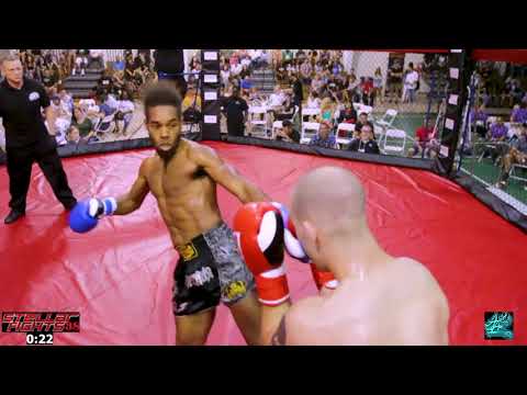 Stellar Fights 38 - Doug Addison vs Taylor Pierce - K1 Kickboxing