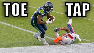 NFL Best Toe Tap catches