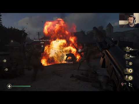 Call of Duty: WW II Campaign playthrough pt9 - I've Got a Train To Catch!