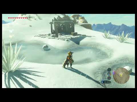 Secret of the Snowy Peaks Shrine Quest Walkthrough | Legend of Zelda Breath of the Wild Tutorial