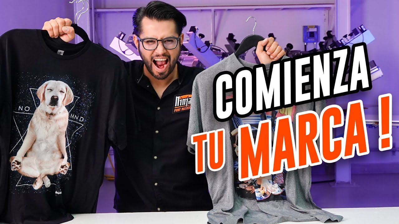 ¿Cómo imprimir camisetas Métodos, técnicas y tecnologías ✅