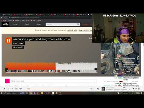 Plaqueboymax reacts to Osamason - Dumb Money / Yolo (Hitechslime Ep)