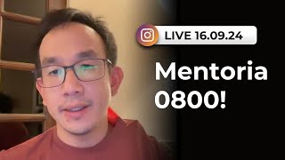 Live - 16.09.2024 - Mentoria 0800!