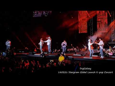 [Fancam] 180221 B1A4 A Glass Of Water @ Stargram Global Launch K-pop Concert SG