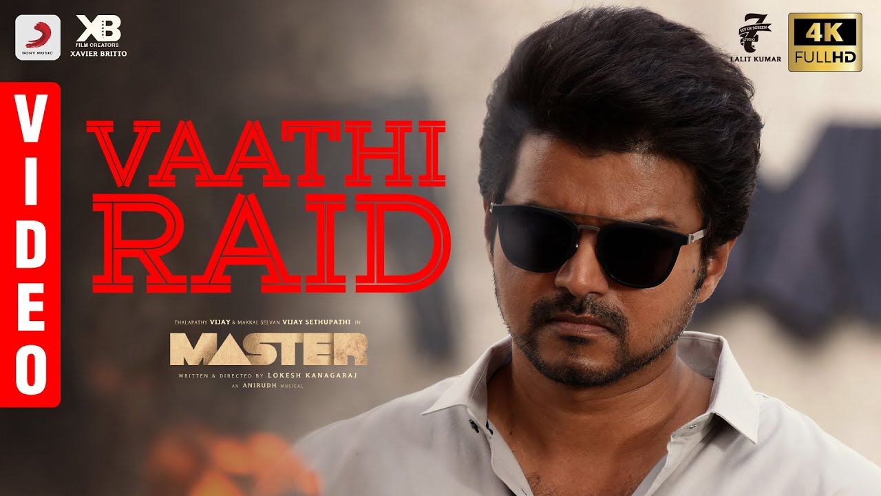 Vaathi Raid Video Song | Master