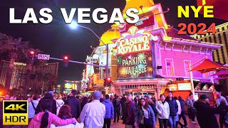 Las Vegas New Year's Eve 2024 - Las Vegas Strip after Midnight 2024