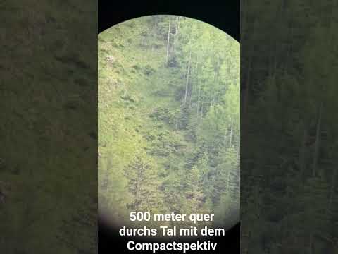 Wie gut geht das Compactspektiv von DDOptics in den Bergen?