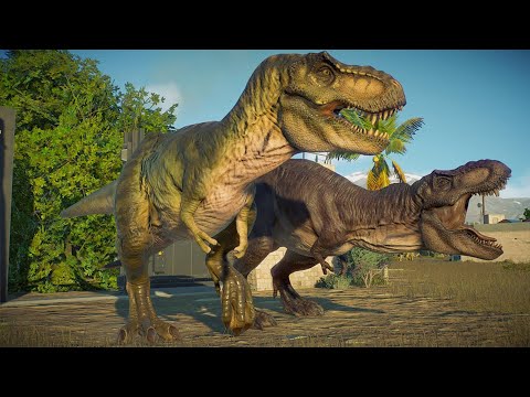RELEASE ALL TERRESTRIAL CARNIVORE  DINOSAURS SPECIES MAX EGG IN CANADA ! Jurassic World Evolution 2