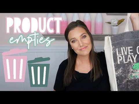 PRODUCT EMPTIES -- Would I Repurchase?! | Summer 2019 | Sarah Brithinee