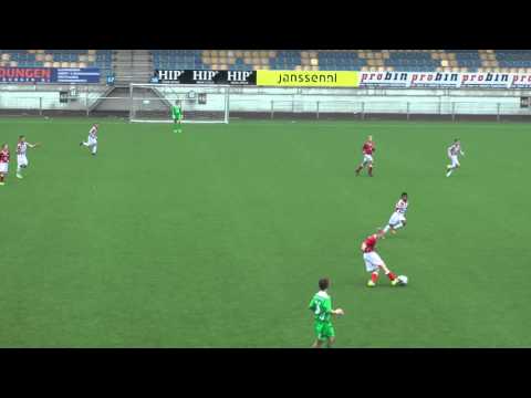 Lekkere actie tijdens Willem II - Brabant United D2