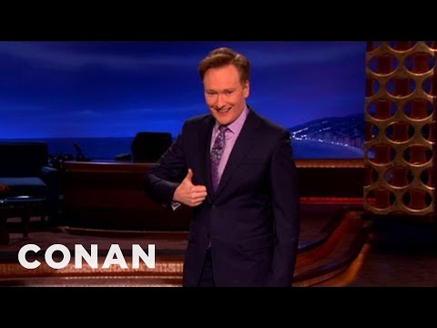 CONAN Monologue 01/15/13 | CONAN on TBS
