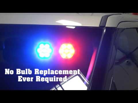 MultiColor Visor Flip Light