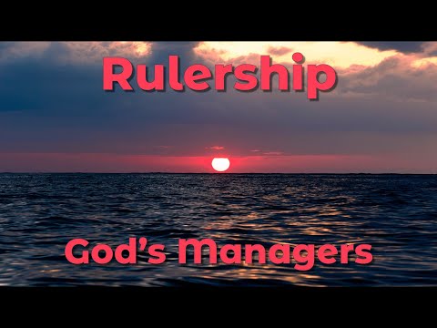 Real Time Faith Lesson 13 (Qtr 4, 2023) - Rulership: God’s Managers