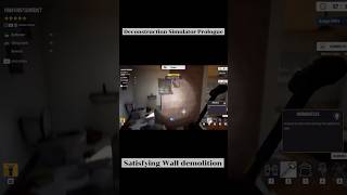 Satisfying Wall Demolition #demolition #simulator #simulation #gaming #destruction