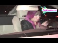 Demi Lovato Hugs Selena Gomez Demi S New Pink Hair