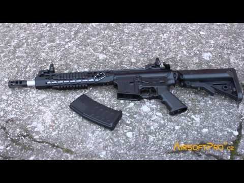 APS ASR114 10" KeyMod SPYDER AEG with MOSFET & Crane stock
