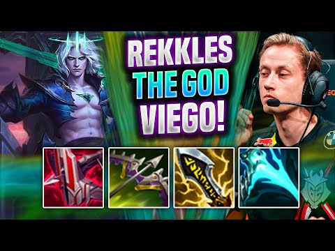 REKKLES IS A GOD WITH VIEGO! - KC Rekkles Plays Viego JUNGLE vs Rek'Sai! | Preseason 2022