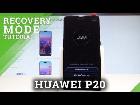 How to Enter EMUI Mode in HUAWEI P20 - EMUI Recovery Mode |HardReset.info