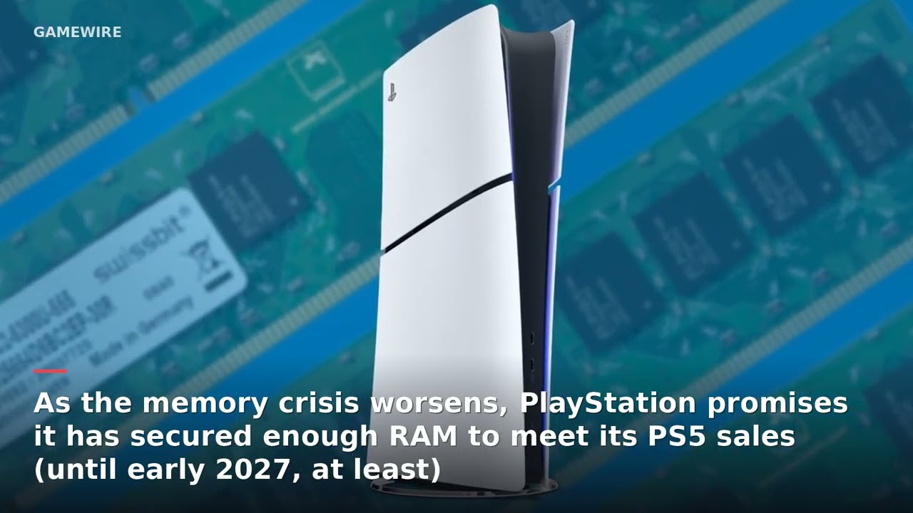Sony Has Enough PS5 Memory Until 2027 Despite Component Crisis!