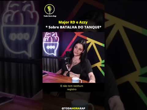 MAJOR RD E AZZY SOBRE BATALHA DO TANQUE 'Podia ter ajudado mais'   #batalhaderima #majorrd #azzy