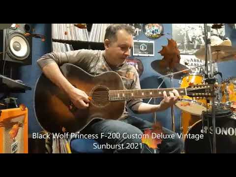 Black Wolf guitar #blackwolf