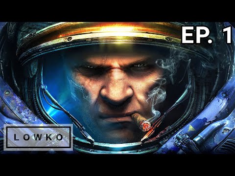 StarCraft 2: Wings of Liberty Campaign in Real Scale with Lowko! (Ep. 1)