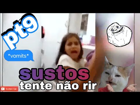 os sustos mais engraçados pt9 🤣 tente não rir 😂