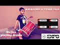 Talented 4 Year Old Playing Drums Like A PRO Bass Tassa