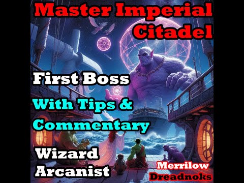 Neverwinter Mod28 - Master Imperial Citadel - First Boss with tips and commentary - Wizard Arcanist