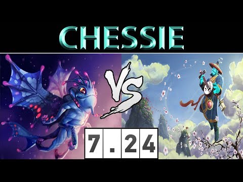 Chessie [Puck] vs [Storm Spirit] ► EU Ranked ► Dota 2 7.24
