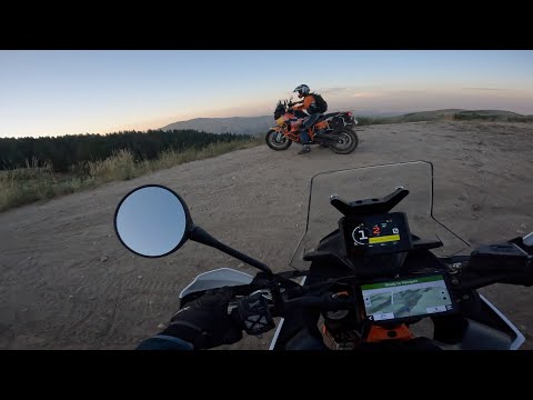 Chasing a KTM 1290 Adventure R on Boise mountain single track - KTM 890 Adventure R