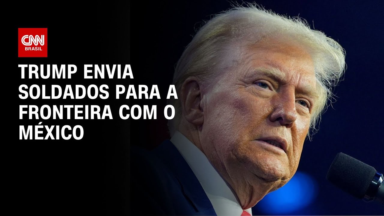 Trump envia soldados para a fronteira com o México | CNN 360