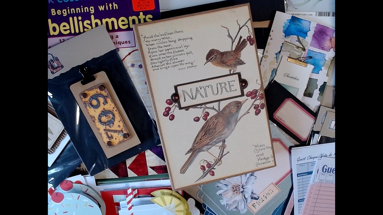 Another Fun Ollie's Crafty Haul and Junk Journal Supply Haul from J9 Scraps and Junk Journal Shop!