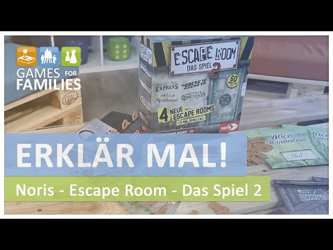 Escape Room: Das Spiel 2 (Noris) - Erklär Mal!