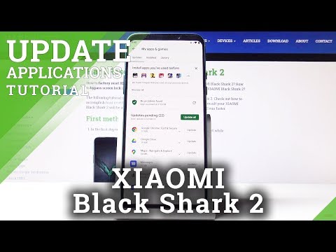 How to Update Apps on XIAOMI Black Shark 2