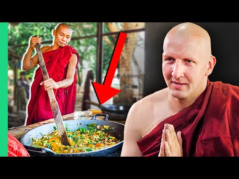 Secret Diet of Myanmar MONKS!!! Live to 100!!