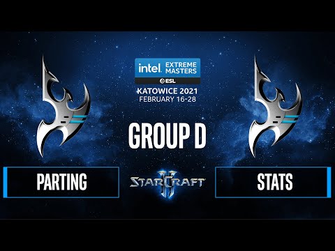 SC2 - PartinG vs. Stats - IEM Katowice 2021 - Group D