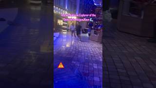 Cruise Ship Hit By Rogue Wave 🛳️🌊⚠️  #cruise #cruisenews