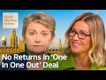 Susanna Challenges Yvette Cooper Why Isn T One In One Out Up And Running