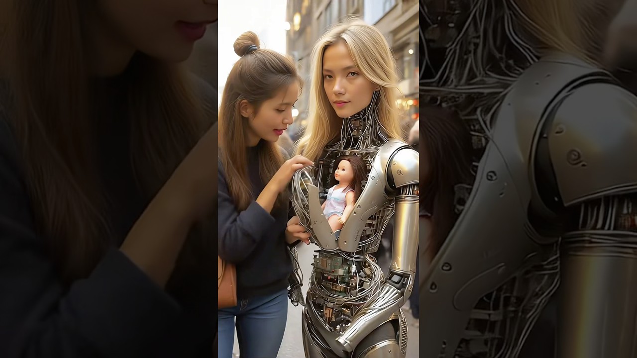 Humanoid robots are like doll drawers. #humanoidrobot #future #airobot