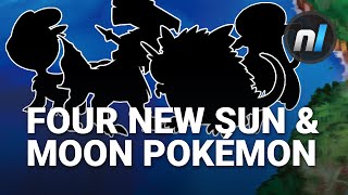 Four NEW Pokémon for Pokémon Sun & Moon